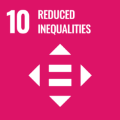 Icon: Development Goal 10 - Reduced Inequalities