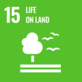 Icon: Development Goal 15 - Life on Land