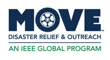 Logo: MOVE - Disaster Relief & Outreach - An IEEE Global Program