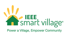 Logo: IEEE Smart Village - Power a Village, Empower Community